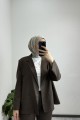 Premium Blazer Ceket KAHVE